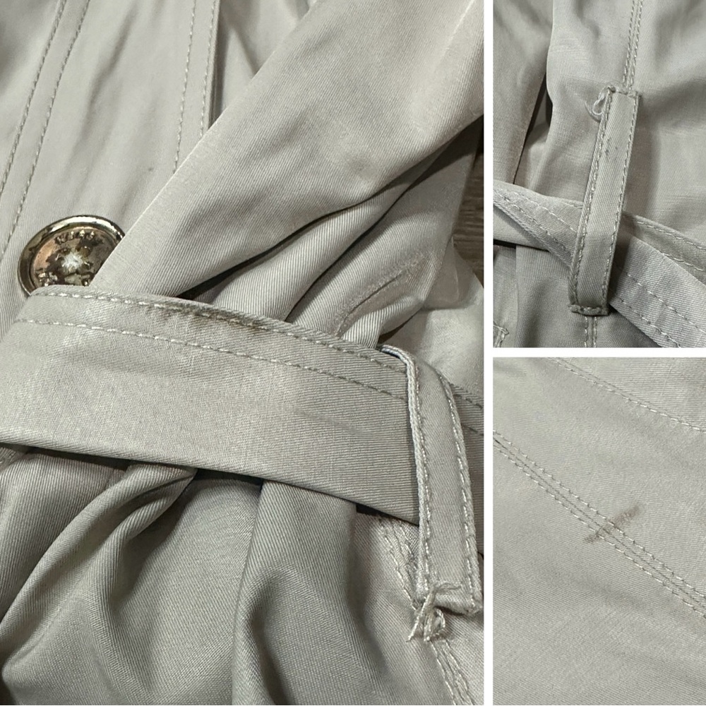 •Sold• Michael Kors Hooded Single Button Belted Trench Coat - Picture 13 of 13